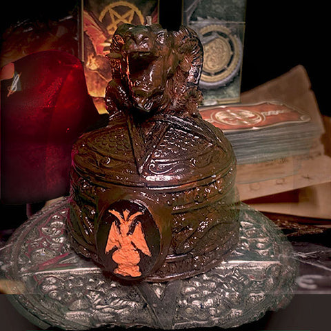 Baphomet's Tribute Alter Candle