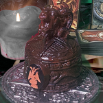 Baphomet's Tribute Alter Candle